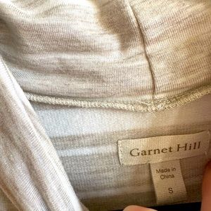 Garnet Hill beautiful chic grey tunic tank